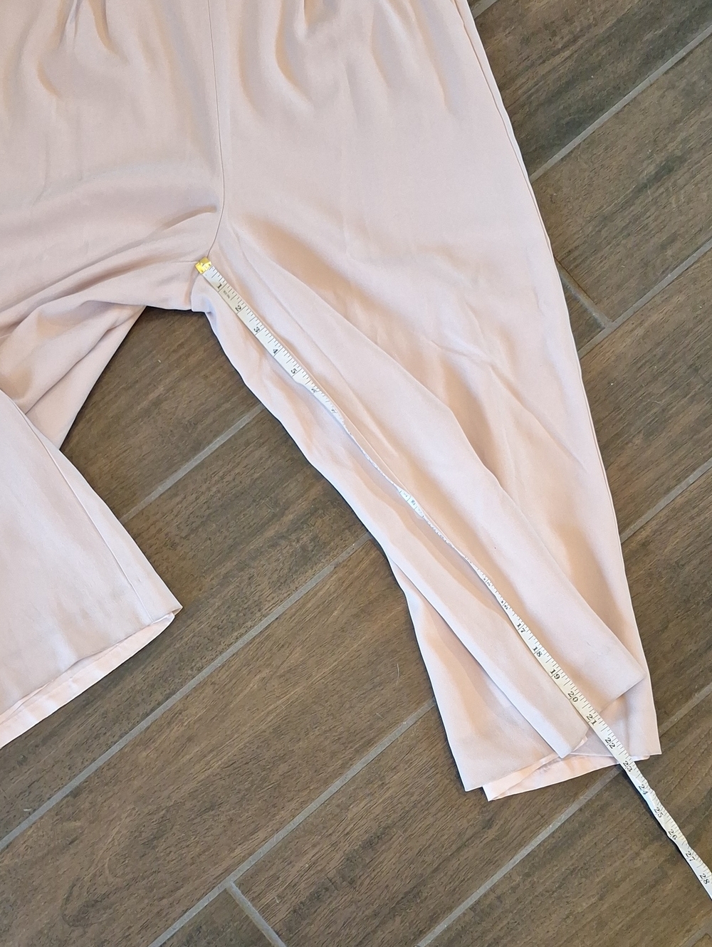 Aritzia Babaton Marcus Jumpsuit Pale Pink Camille Sleeveless Wide Leg Cropped 10 - Picture 6 of 11